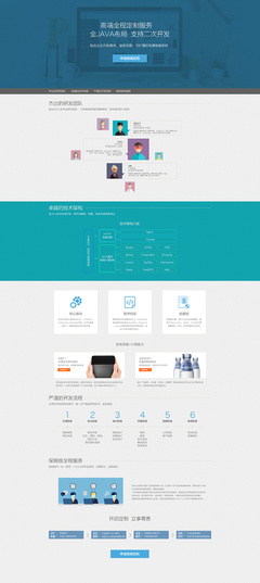 網頁&middot;高端定制服務專題|專題/活動|網頁|viss - 原創(chuàng)設計作品 